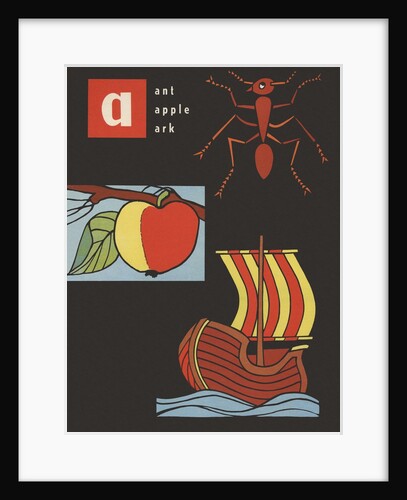 A is for ant apple ark by Anonymous