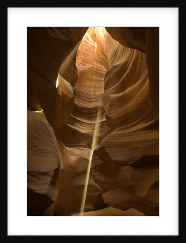 Sunbeam in Antelope Canyon by Anonymous