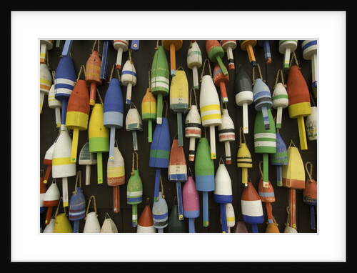 Fishing buoys by Anonymous