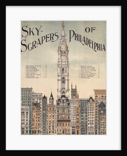 Sky-Scrapers of Philadelphia by Anonymous