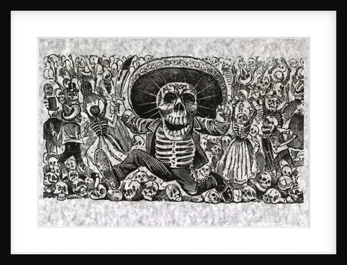 Calavera from Oaxaca by Jose Guadalupe Posada