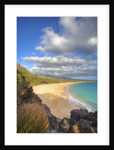 Oneloa Beach in Makena State Park on Maui by Anonymous