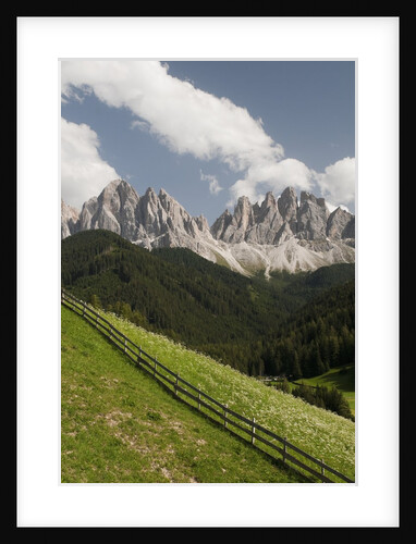 Odle Group in the Italian Dolomites by Anonymous