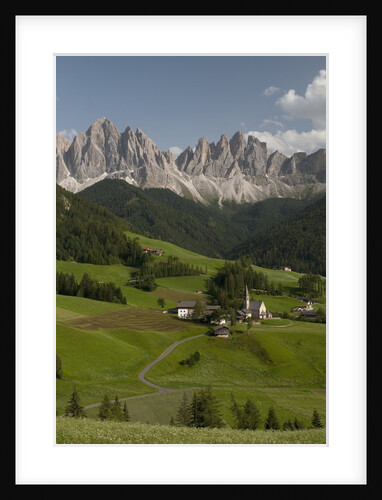Santa Maddalena in the Italian Dolomites by Anonymous