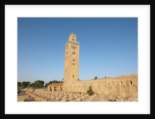 Koutoubia Mosque in Marrakech by Anonymous