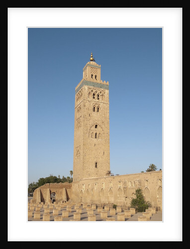 Koutoubia Mosque in Marrakech by Anonymous