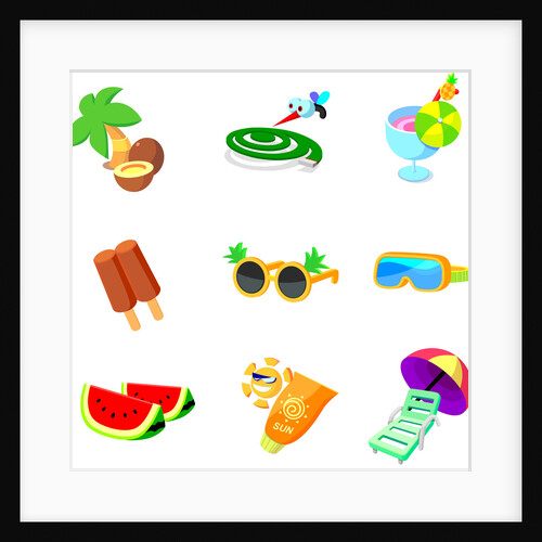 Close-up of things available on the beach by Anonymous