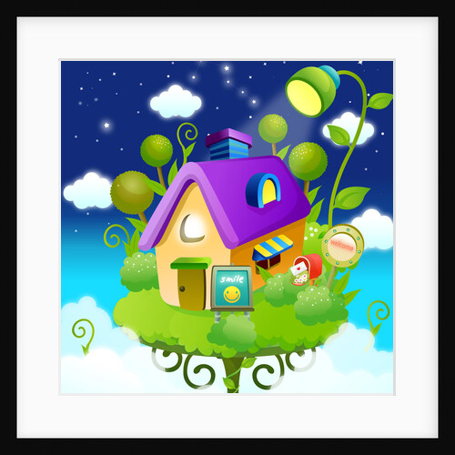 Facade of a house by Anonymous