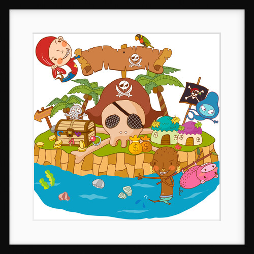 Illustration of pirates by Anonymous