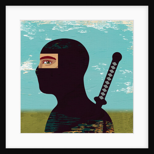 Portrait of a Ninja by Anonymous