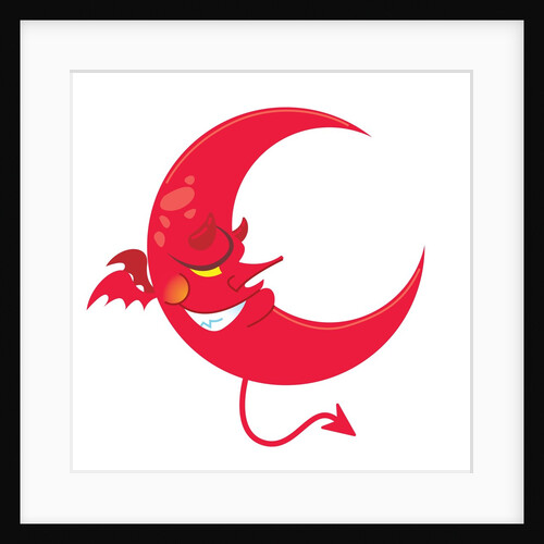 Devil Moon Asleep by Anonymous