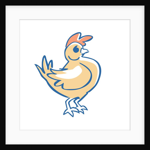 Cartoon Chicken by Anonymous