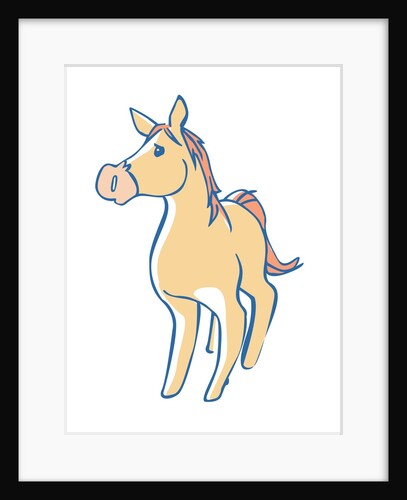 Cartoon Horse by Anonymous