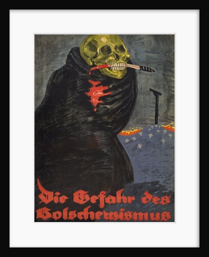 Anti-Bolshevism poster by Rudi Feld