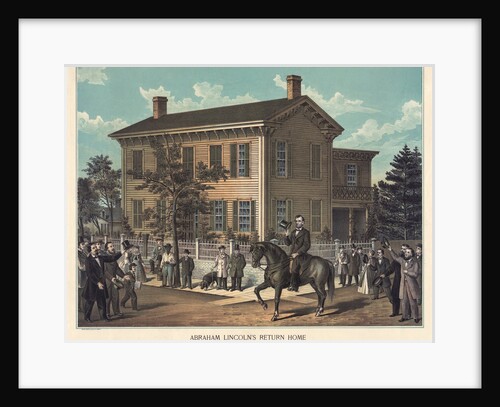 Abraham Lincoln's Return Home by Anonymous