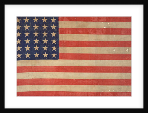 Thirty-six star flag by Anonymous