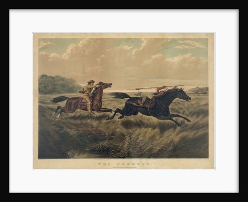 The Pursuit by Currier & Ives