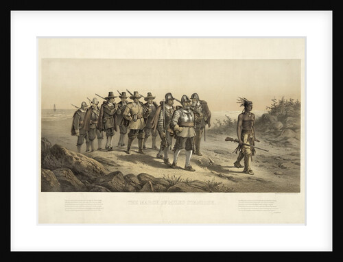 The March of Miles Standish by Anonymous