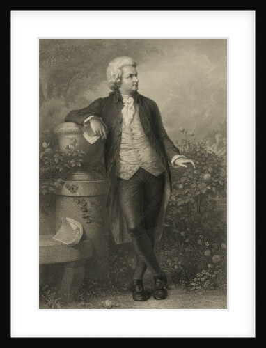 Portrait of Mozart by Anonymous