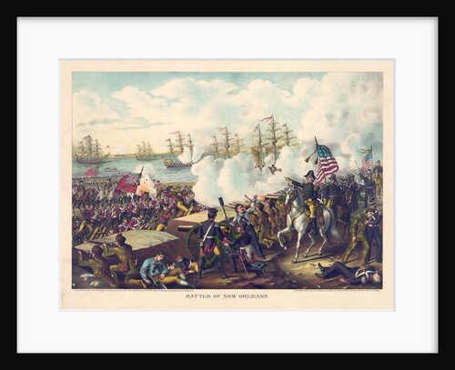 Battle of New Orleans by Kurz & Allison