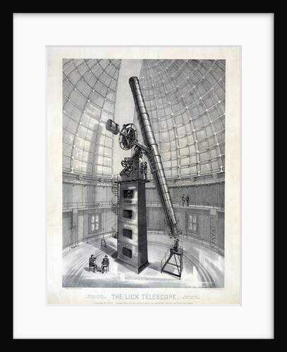 The James Lick telescope by Anonymous