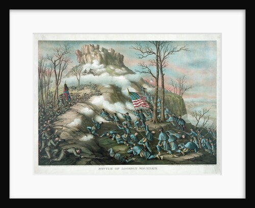 Battle of Lookout Mountain by Kurz & Allison