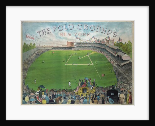 The Polo Ground New York by Anonymous