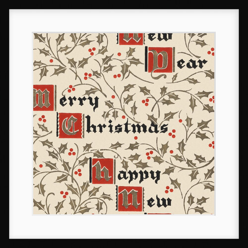 Merry Christmas and Happy New Year pattern by Anonymous