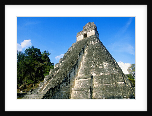 Temple I, The Great Plaza, Tikal National Park, Peten, Guatemala by Anonymous