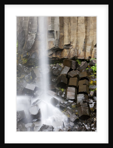 Svartifoss Waterfall, Skaftafell National Park, Iceland by Anonymous
