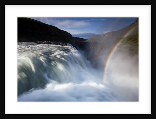 Gullfoss Waterfall, Iceland by Anonymous