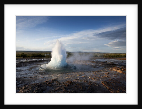 Strokkur Geyser, Geysir, Iceland by Anonymous