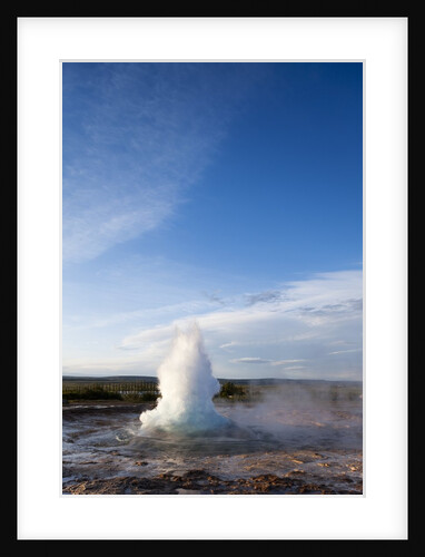 Strokkur Geyser, Geysir, Iceland by Anonymous