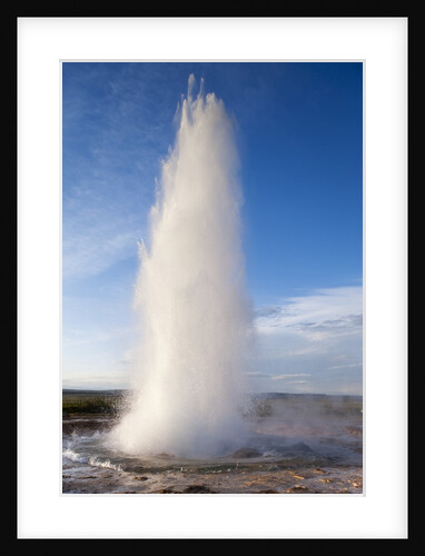 Strokkur Geyser, Geysir, Iceland by Anonymous