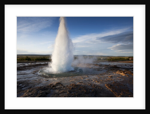 Strokkur Geyser, Geysir, Iceland by Anonymous