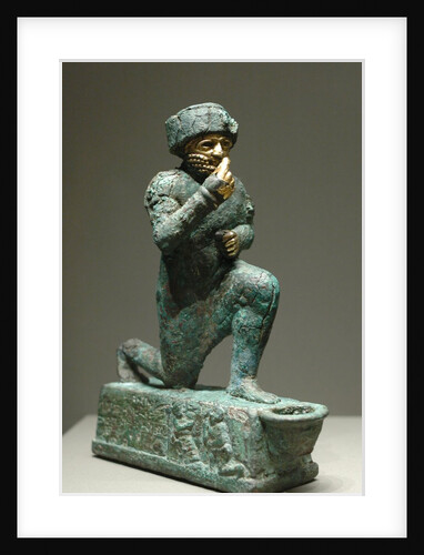 Statuette of worshipper of Larsa by Anonymous