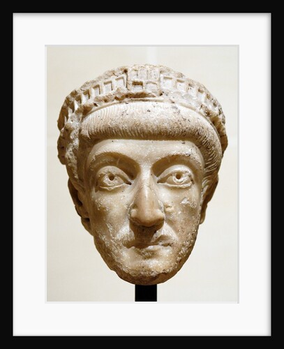 Bust of Byzantine Empreror Theodosius II by Anonymous