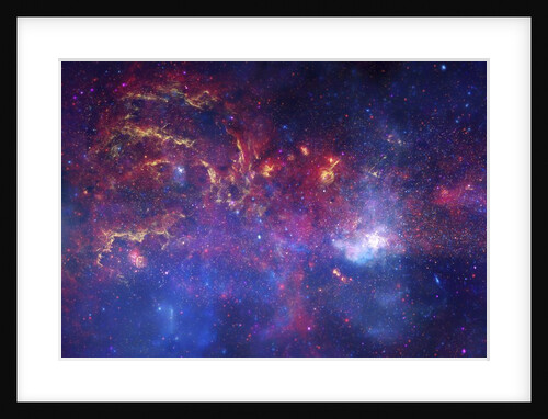 Central Region of the Milky Way Galaxy by Anonymous