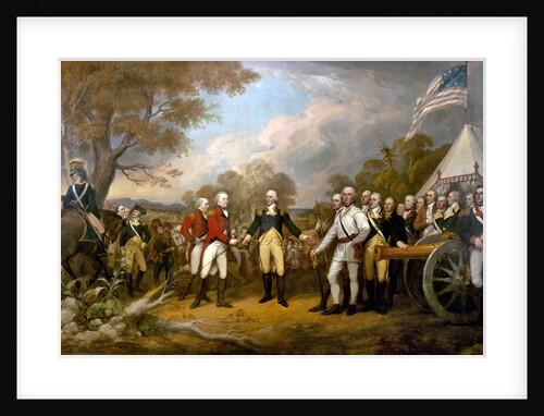 Surrender of General Burgoyne by John Trumbull