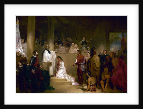 Baptism of Pocahontas by John Gadsby Chapman