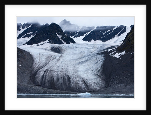 Glacier, Spitsbergen Island, Svalbard, Norway by Anonymous