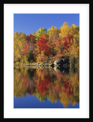 Simon Lake Reflection, Naughton, Ontario, Canada by Anonymous