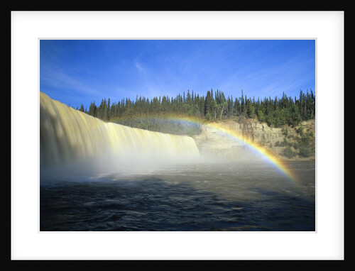 Lady Evelyn Falls on Kakisa River Near Kakisa, Northwest Territories, Canada by Anonymous