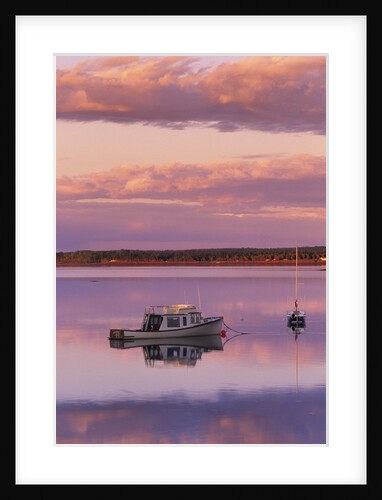 Sunset West River Causeway, West River, Prince Edward Island, Canada by Anonymous