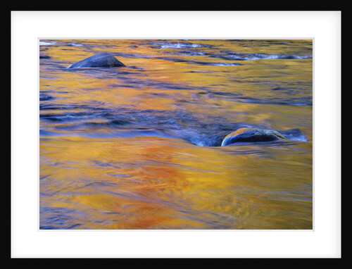 Autumn Reflections on Little White River, Elliot Lake, Ontario, Canada by Anonymous