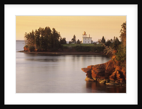 Blockhouse Lighthouse, Rocky Point, Prince Edward Island, Canada by Anonymous
