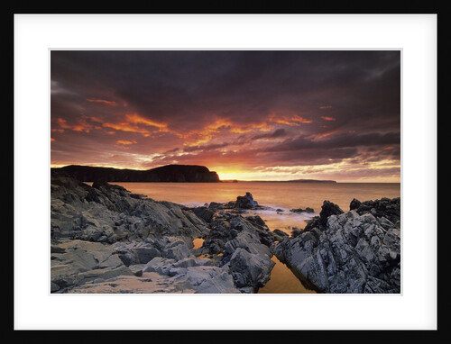 Sunset, Town of Trinity, Bonavista Peninsula, NewFoundLand and Labrador, Canada. by Anonymous