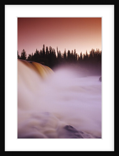 Pisew Falls, Pisew Falls Provincial Park, Manitoba, Canada. by Anonymous