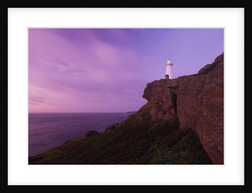 Lighthouse at Cape Spear National Historic Site, Newfoundland, Canada. by Anonymous