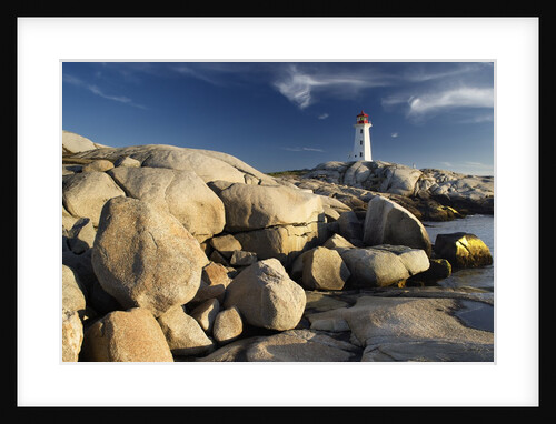 Peggy's Cove Lighthouse Nova Scotia, Canada. by Anonymous